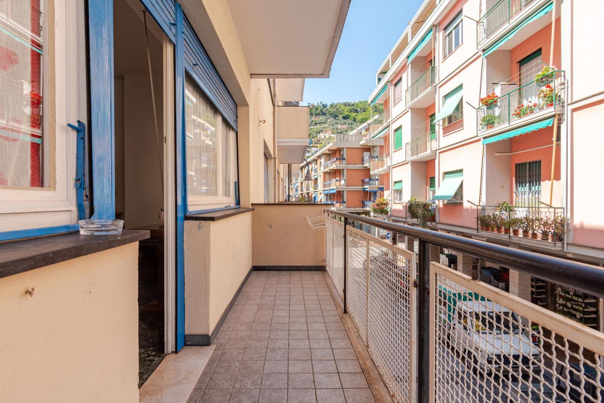 90Mq In Centro 5Min Dal Mare Lägenhet Recco Exteriör bild